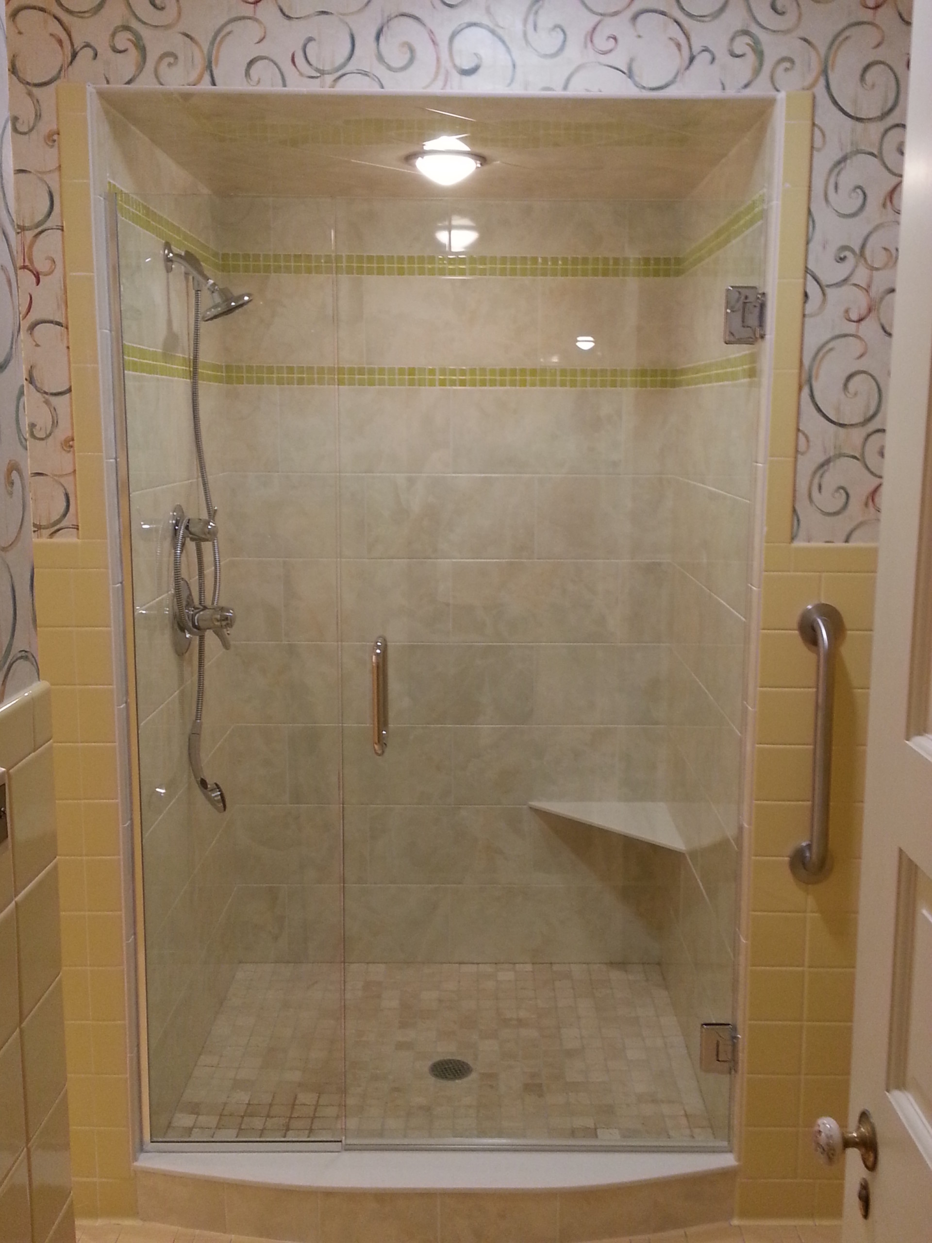 custom shower panel